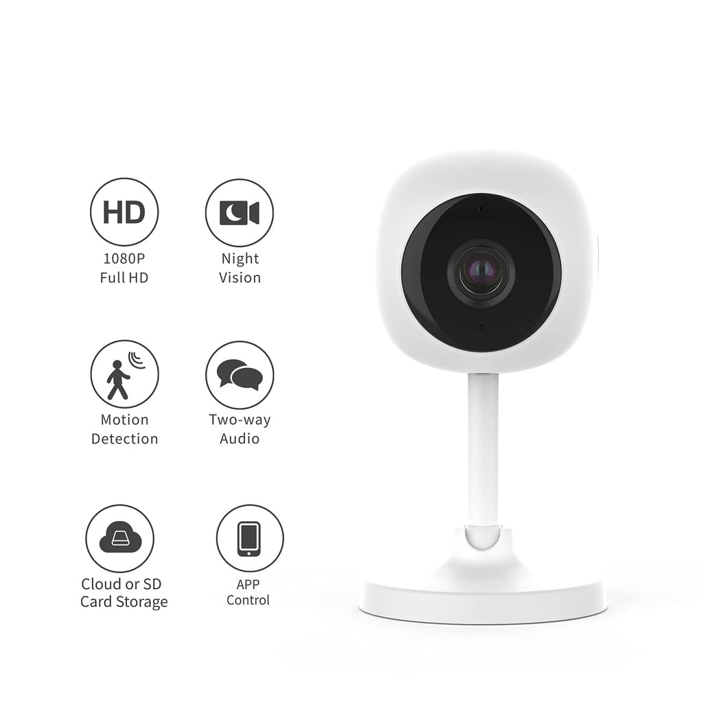 Wireless Home Security System 4 Pieces Kit with Indoor Camera H572