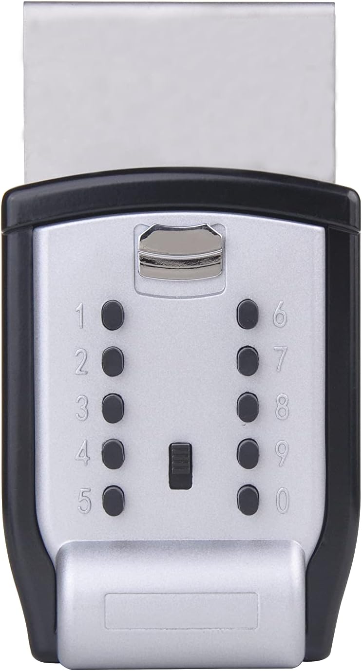 Car Window Lockbox with Protective Rubber Cover, Pack of 2 U123