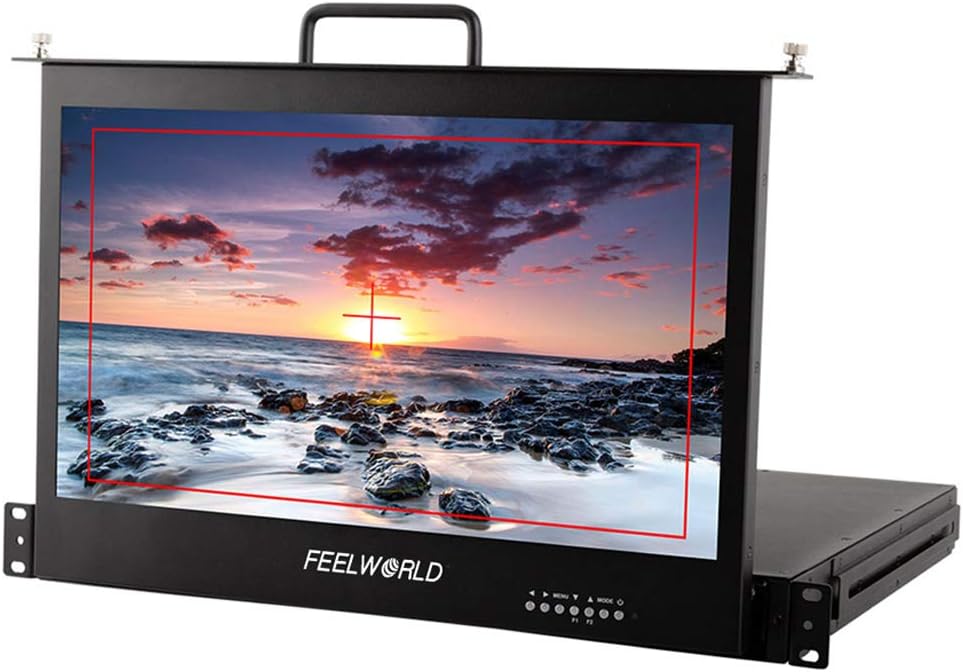 17.3 Inch Rackmount Monitor 1RU Full HD 3G-SDI/HDMI 1920x1080 I7880