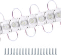 200 Pcs LED Module Lights, Waterproof, 1.5W DC12V 6500K, 2835, Red Pack of 2 I8804