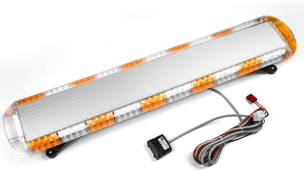 Amber 47" 88 LED Low Profile Strobe Light Bar P4158