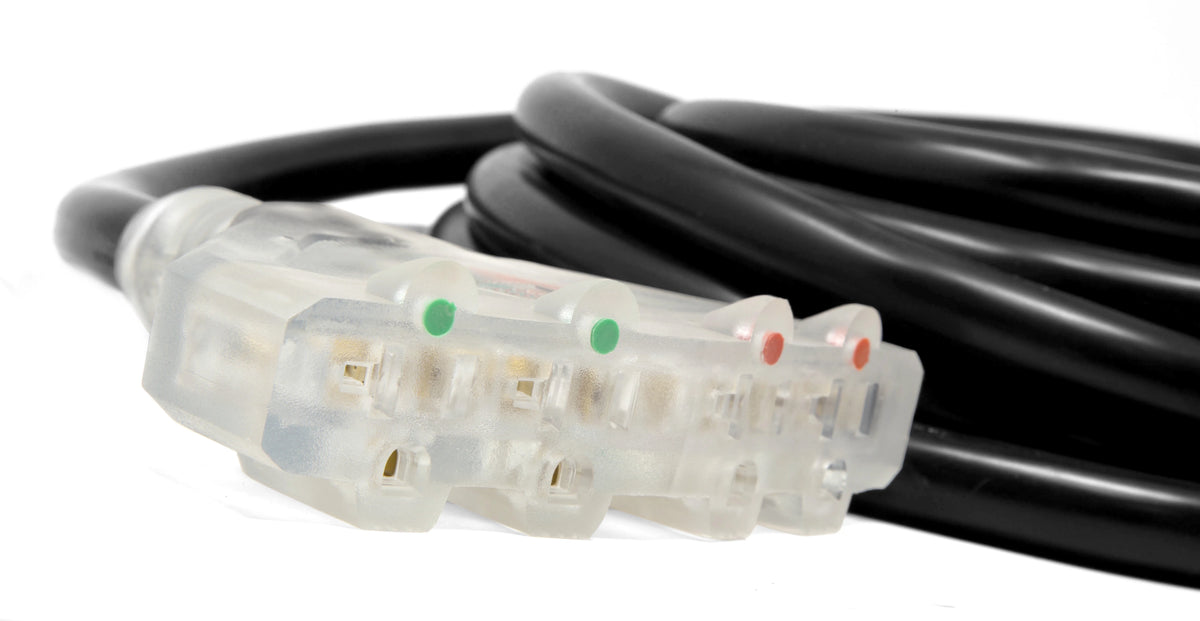 25 ft 30-Amp 10-Gauge Generator Extension Cord O6403