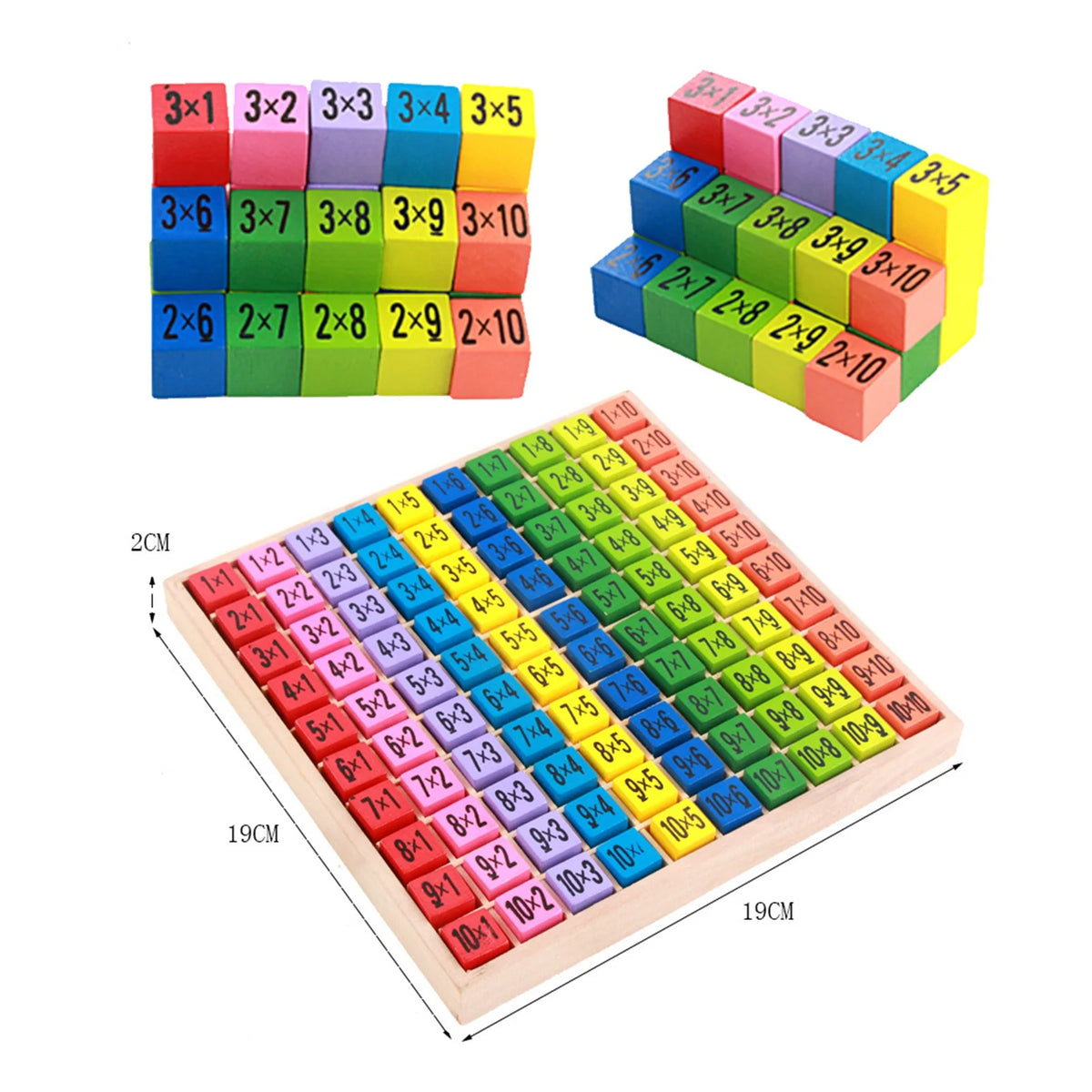 Wooden Counting Board Toy Set R42490