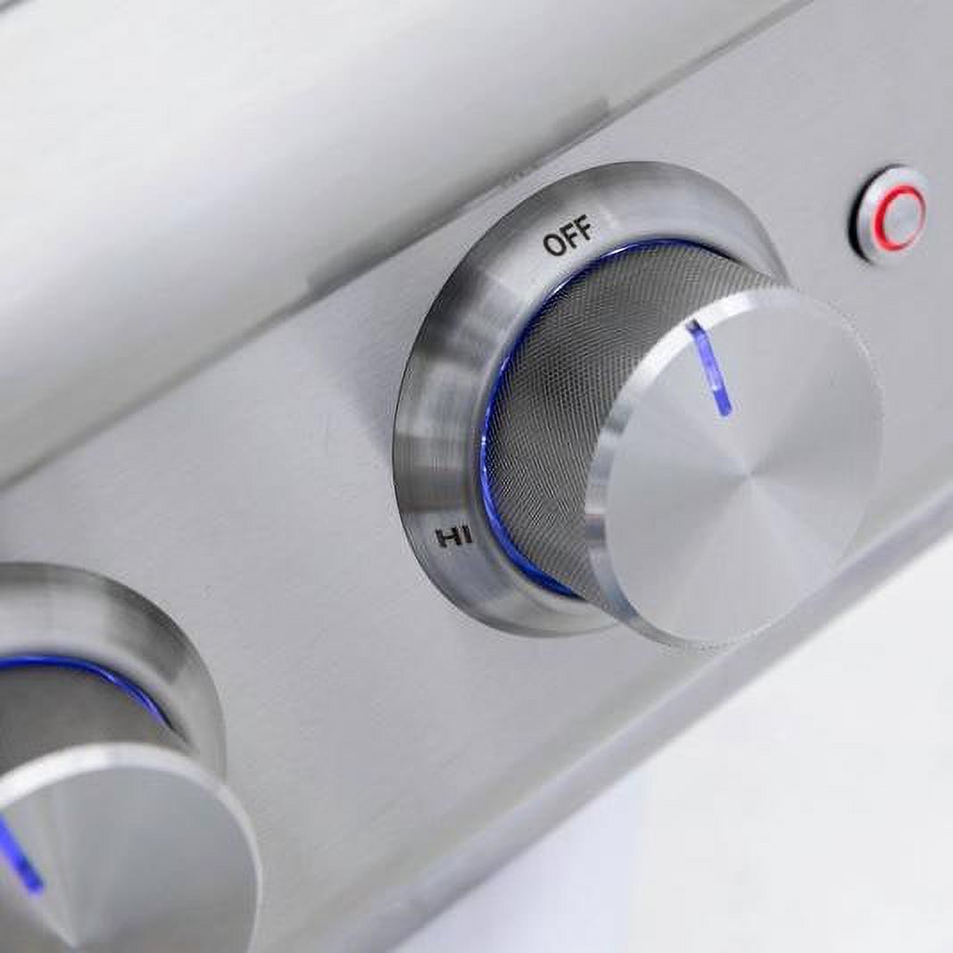 Natural Gas High Performance Power Burner with Stainless Steel Lid G4042