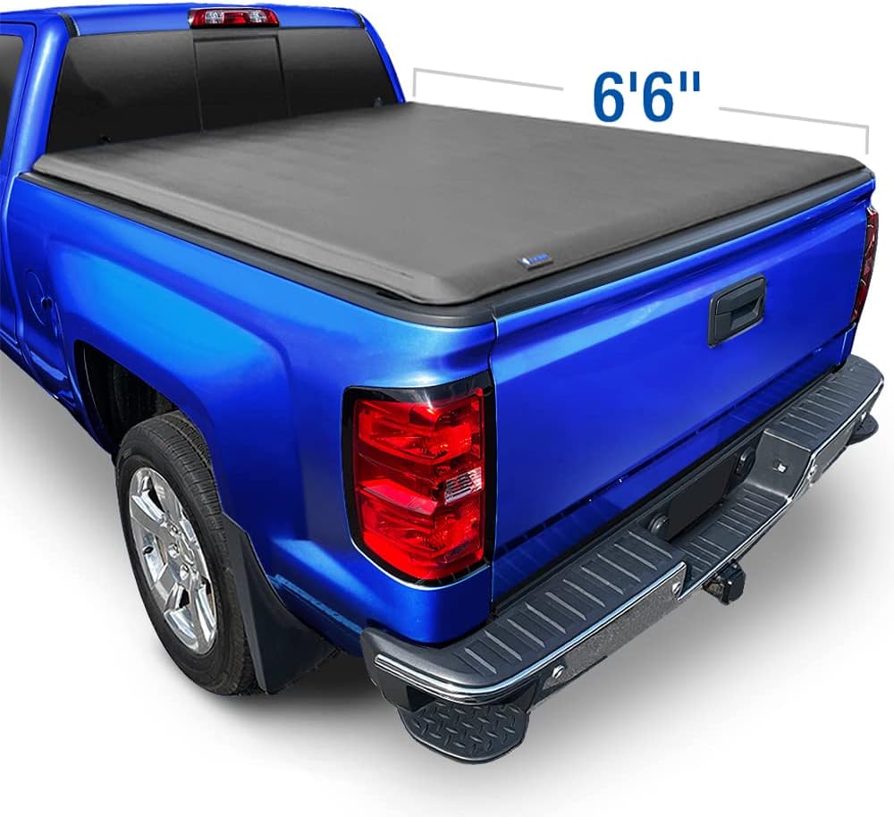 Soft Roll Up Truck Bed Tonneau Cover for 6'6" Bed (78") G650481