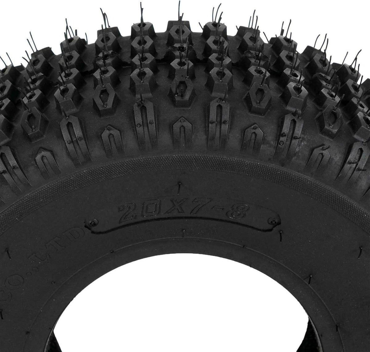 Set of 2 20x7-8 All Terrain ATV UTV Tire 4PR Tubeless C773