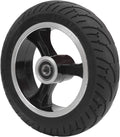 8in 200x50 Aluminium Alloy Front Solid Wheel Non-Pneumatic Tire with Hub, Pack of 2 B939352