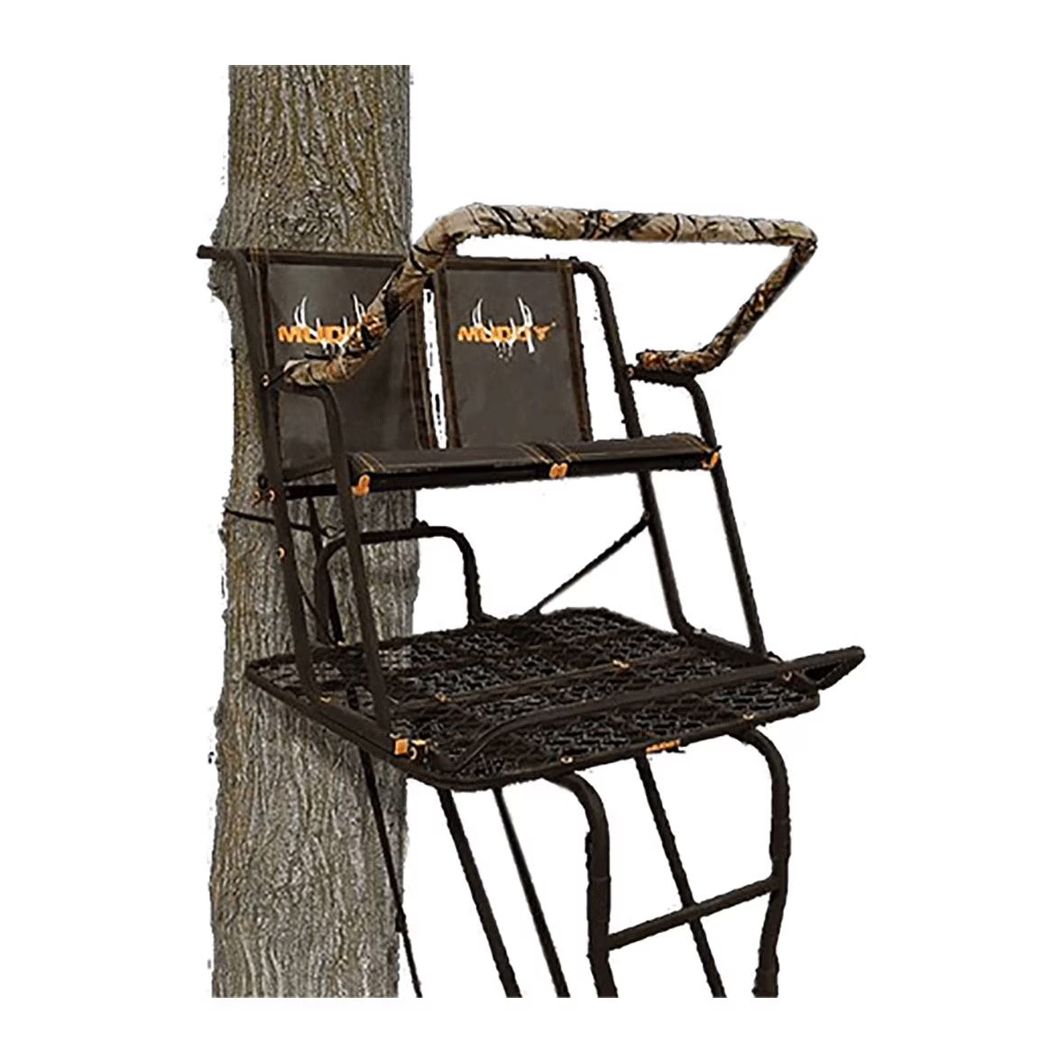 2 Pack 17 Ft. 2 Person Hunting Ladder Tree Stand D823396