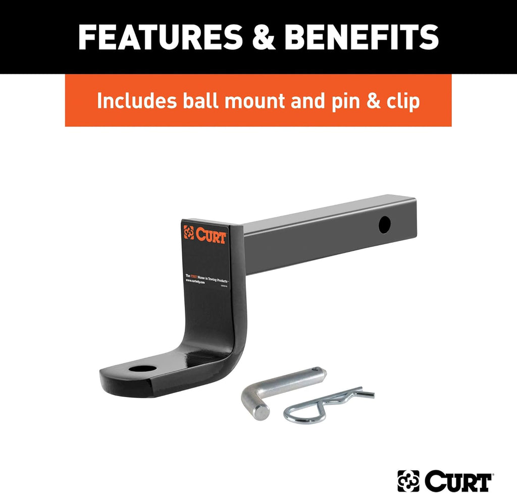 Class 1 Trailer Hitch with Ball Mount, 1-1/4-In Receiver V840231