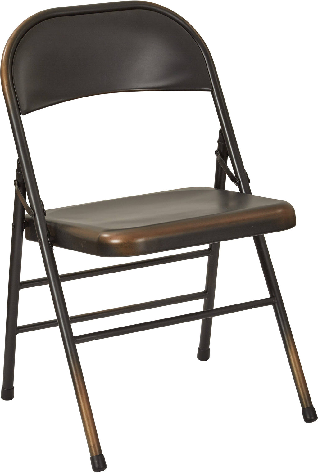 Antique Copper Steel Folding Chair J3435