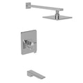 Polished Chrome Tub and Shower Trim Set C833