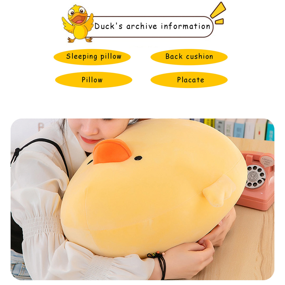 Duck Pillow Toy V884