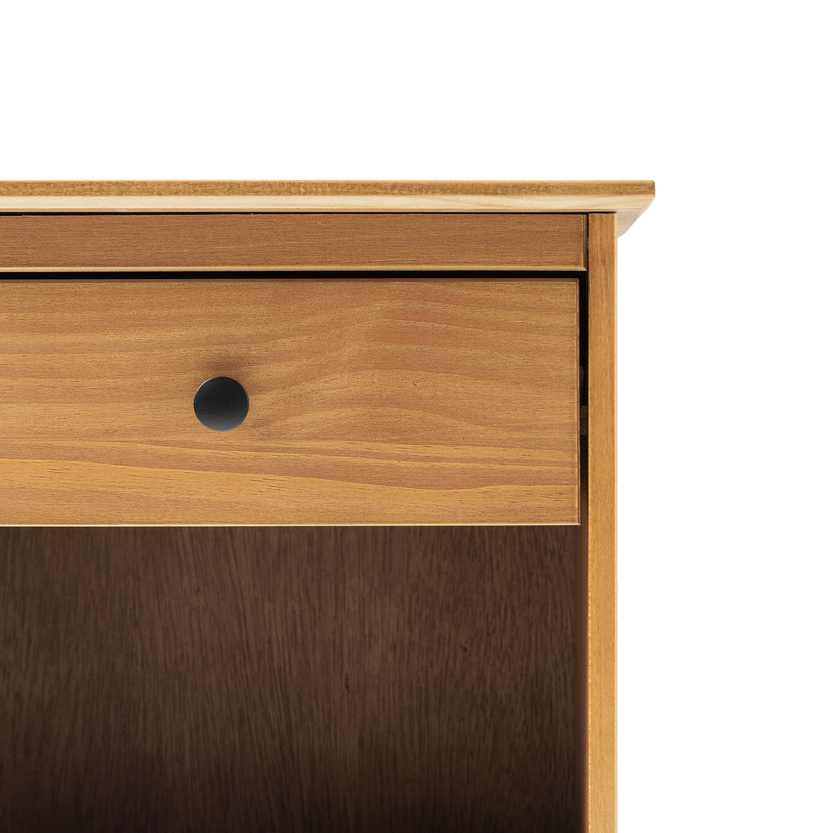 Caramel Mid-Century Nightstand N747
