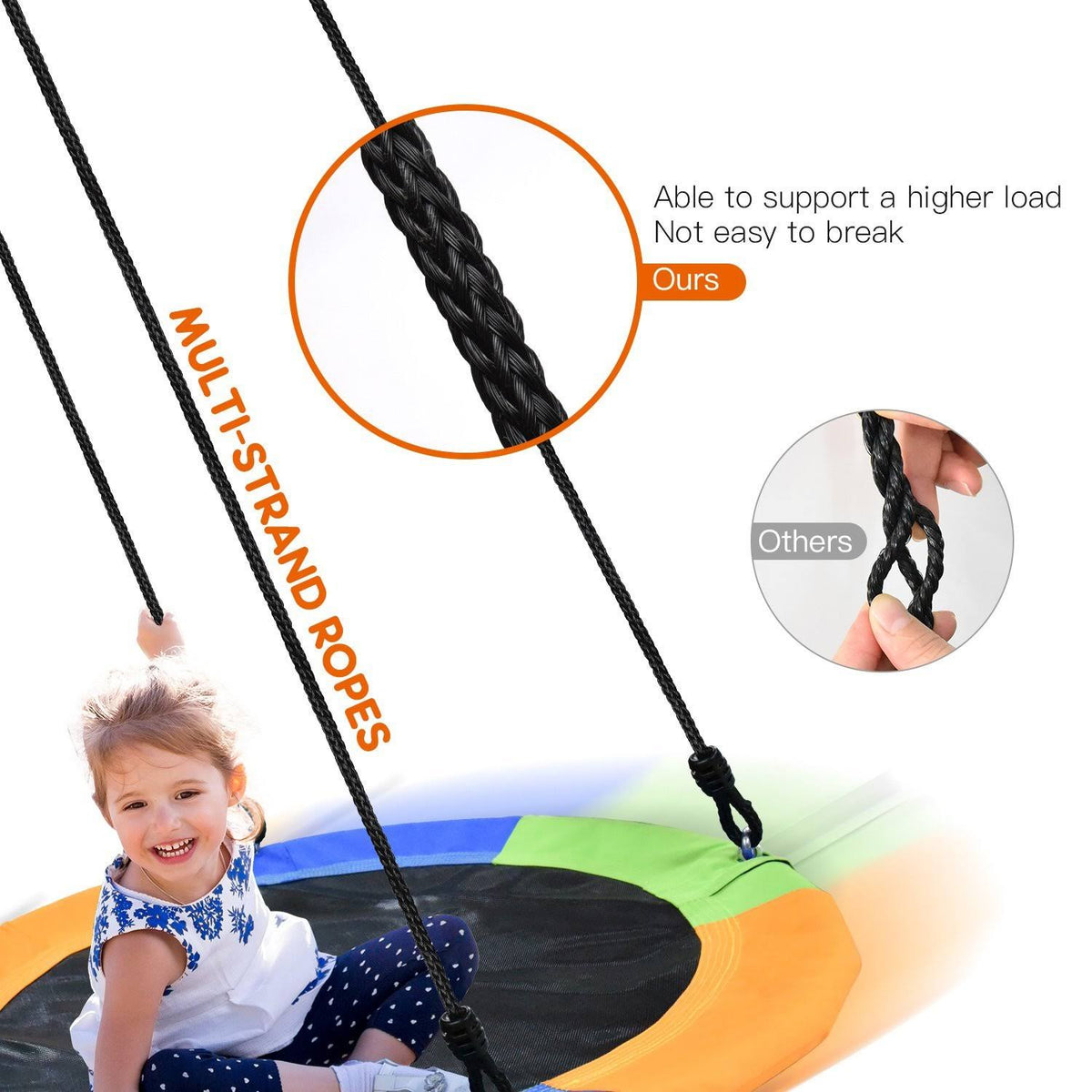 Saucer Tree Swing 660lb Weight Capacity M203