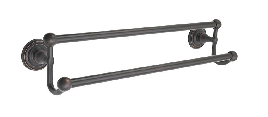 Polished Chrome Double Towel Bar S640