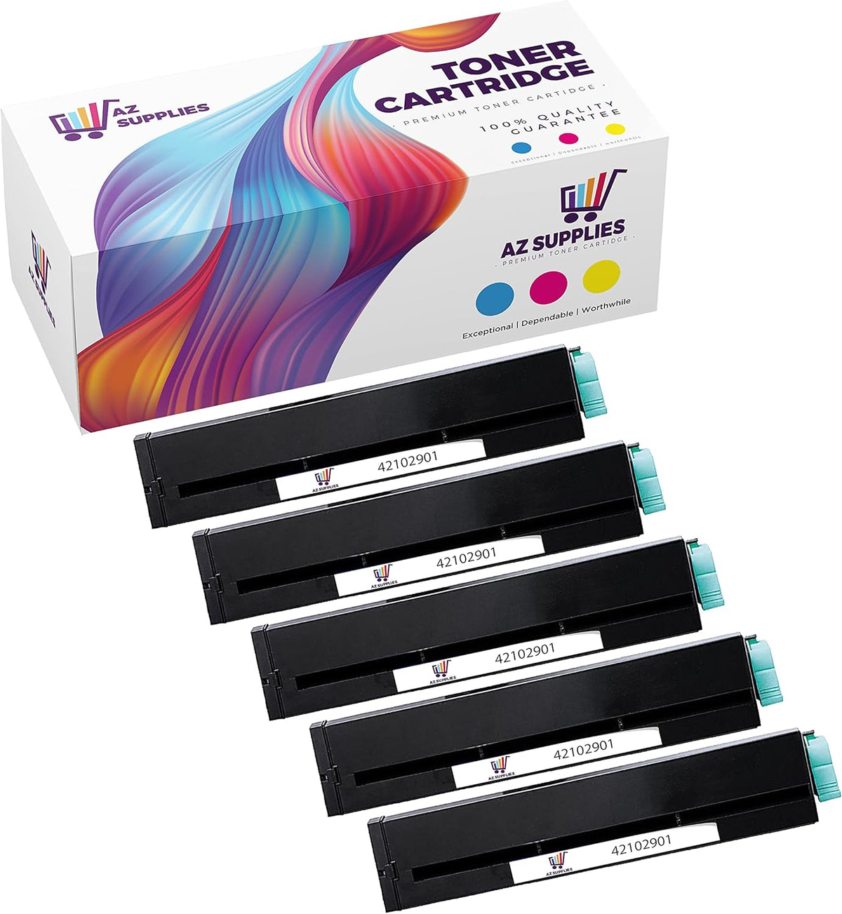 Black Toner Cartridge 5 Pack H250