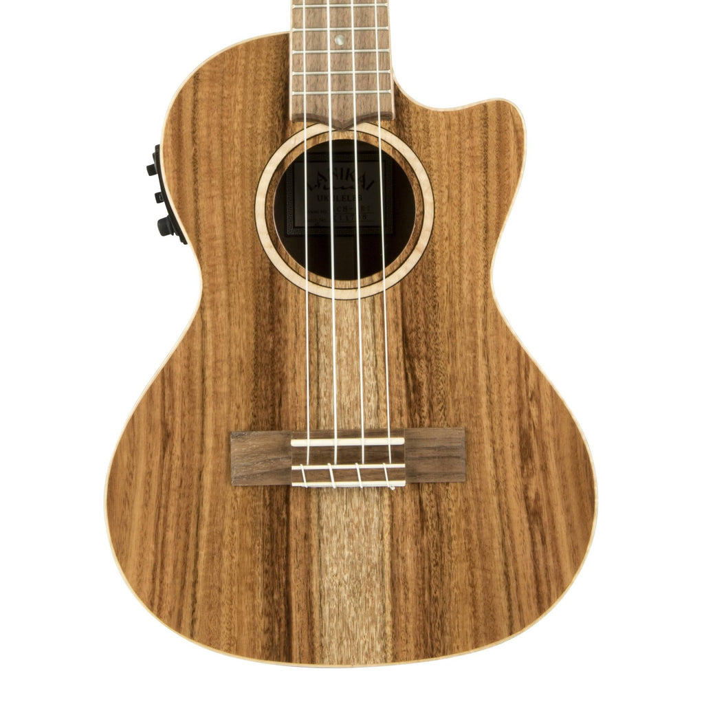 Solid Acacia Tenor Ukulele with Electronics K1068