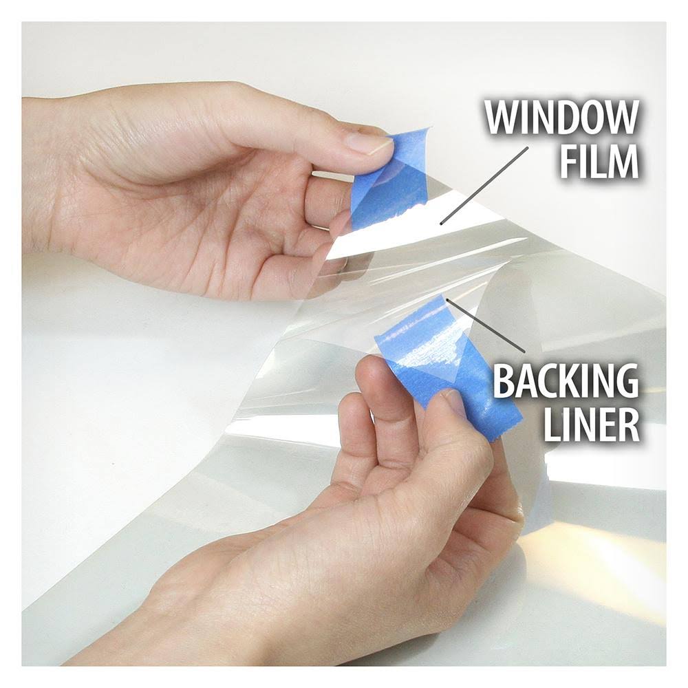 Window Film Security and Safety Clear 4 Mil (30in x 25ft) T914708