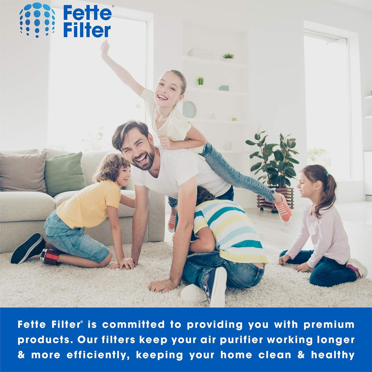 Air Purifier True HEPA Filter Replacement Pack of 1 O9349