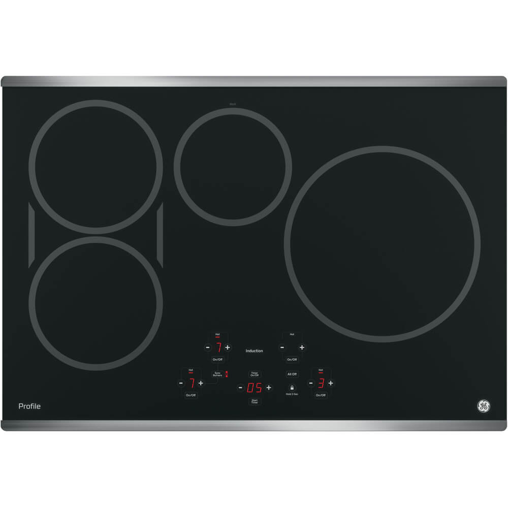 30" Stainless Steel Induction Cooktop P404