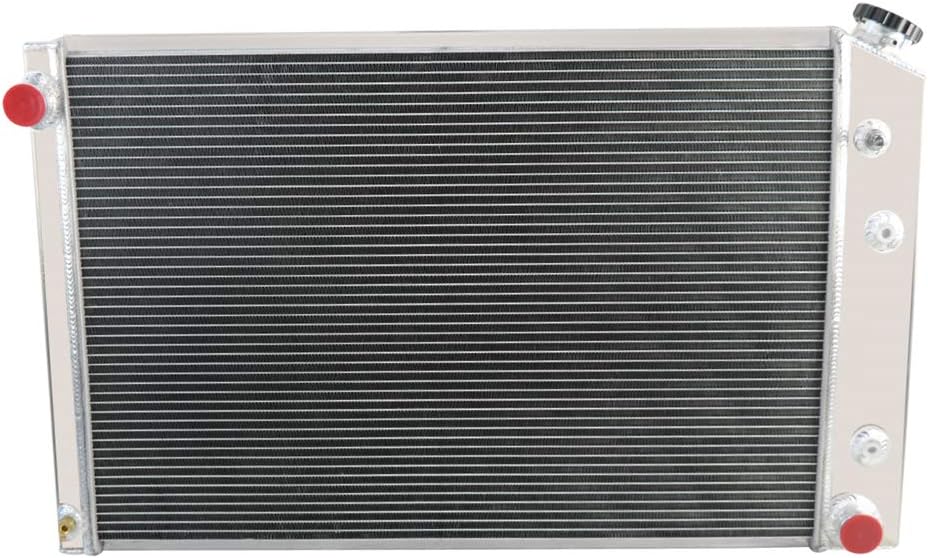 4 Row All Aluminum Radiator with 2X12" Fans and Shroud X580