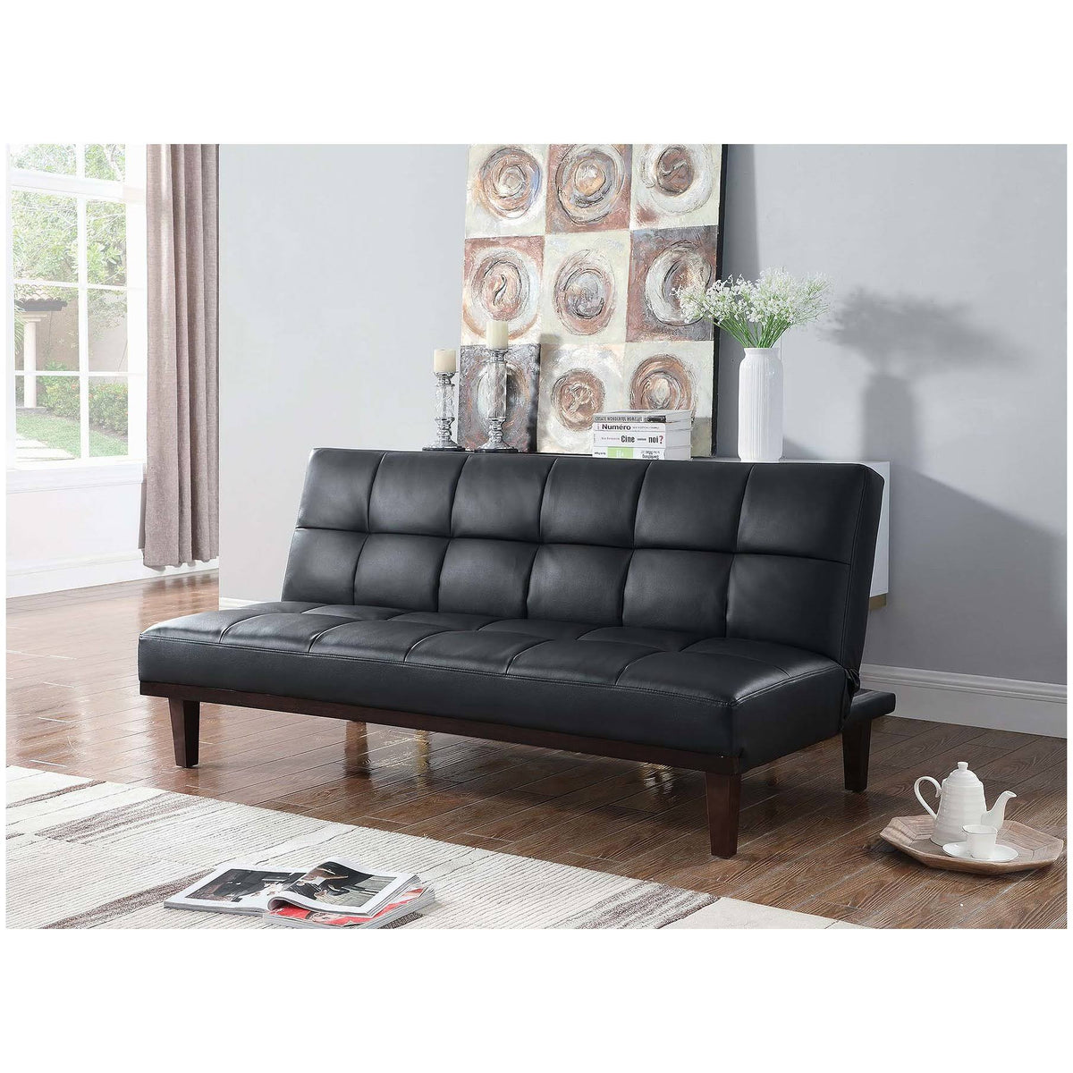 Black Sofa Bed F80702