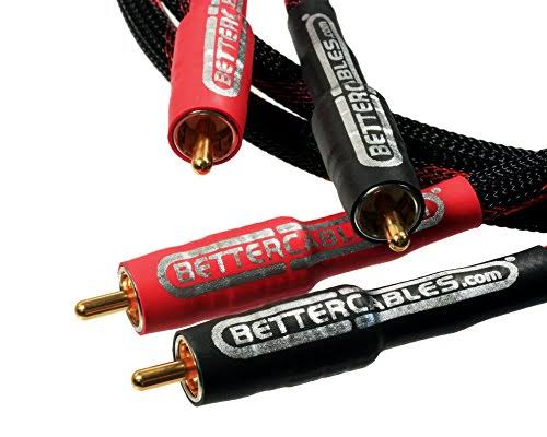 Silver Serpent Audio Interconnect RCA Cables Stereo Pair U19016