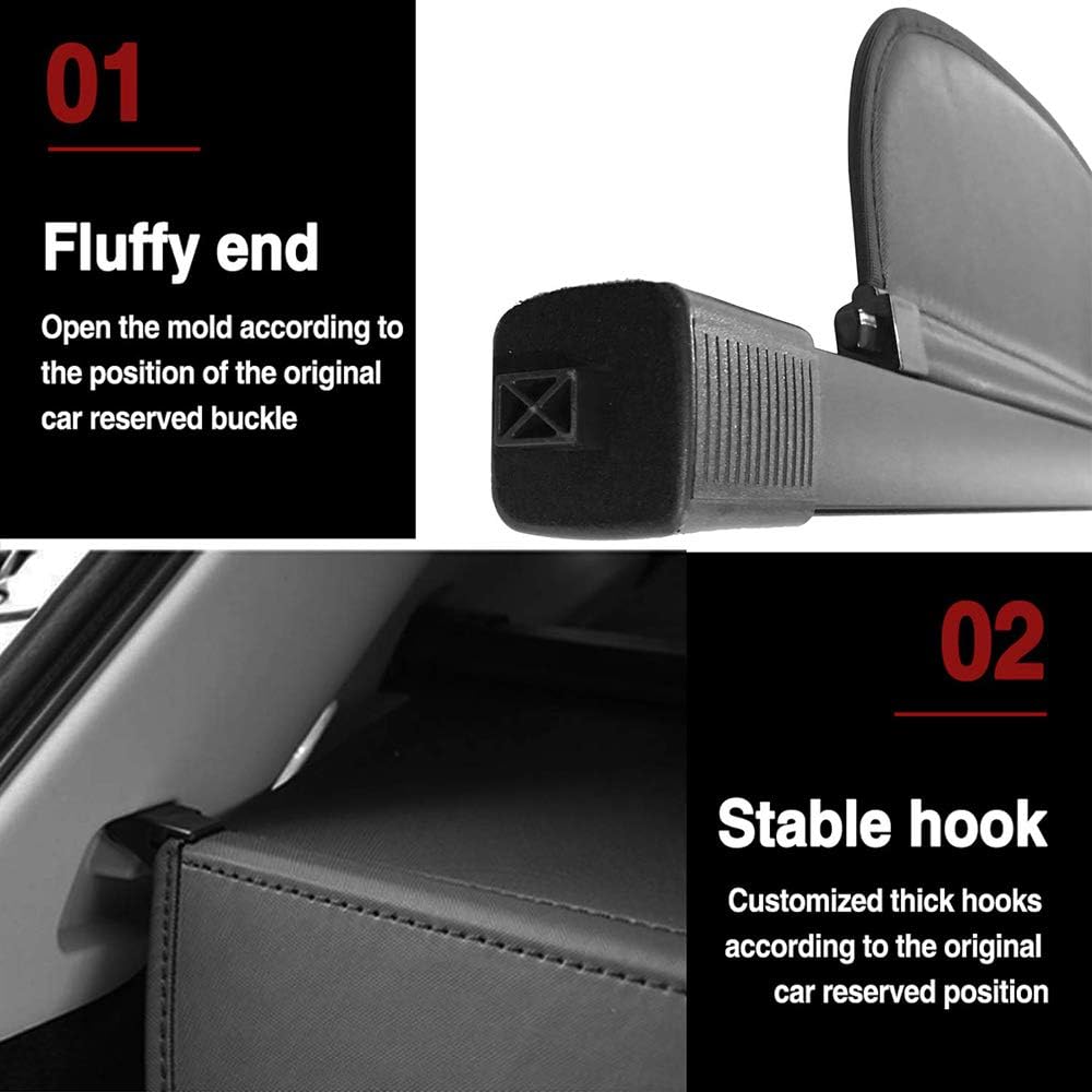Black Retractable Cargo Cover N69220