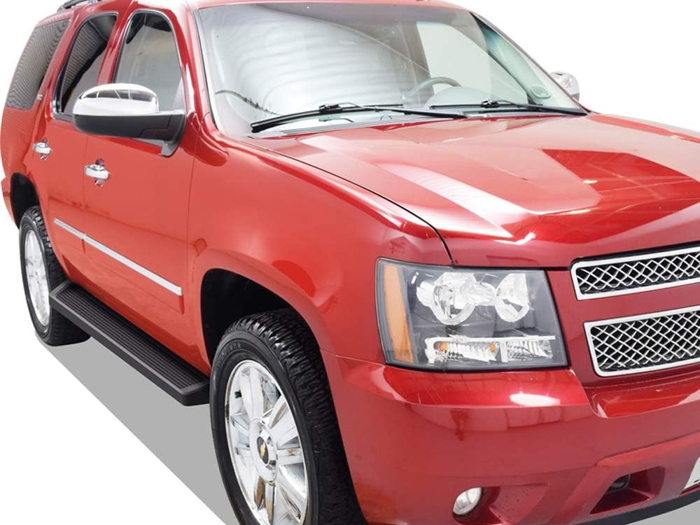 6 Black Eboard Running Boards for Chevy Tahoe GMC Yukon Avalanche S8225