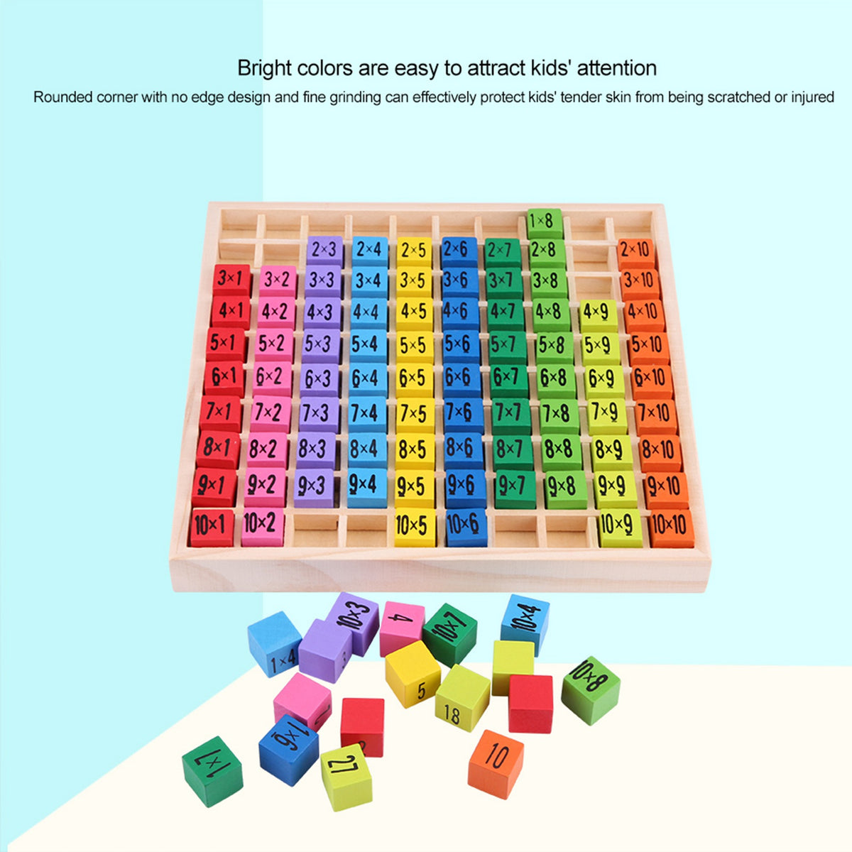 Wooden Counting Board Toy Set R42490