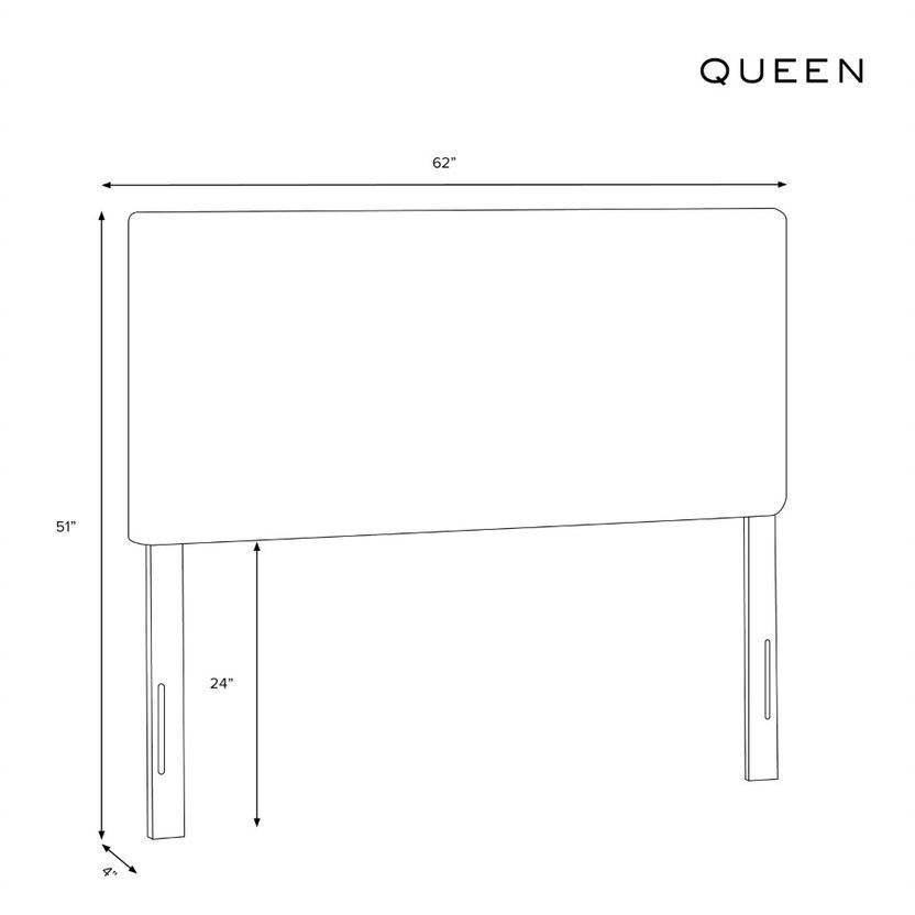 Queen Headboard Velvet Teal L20636