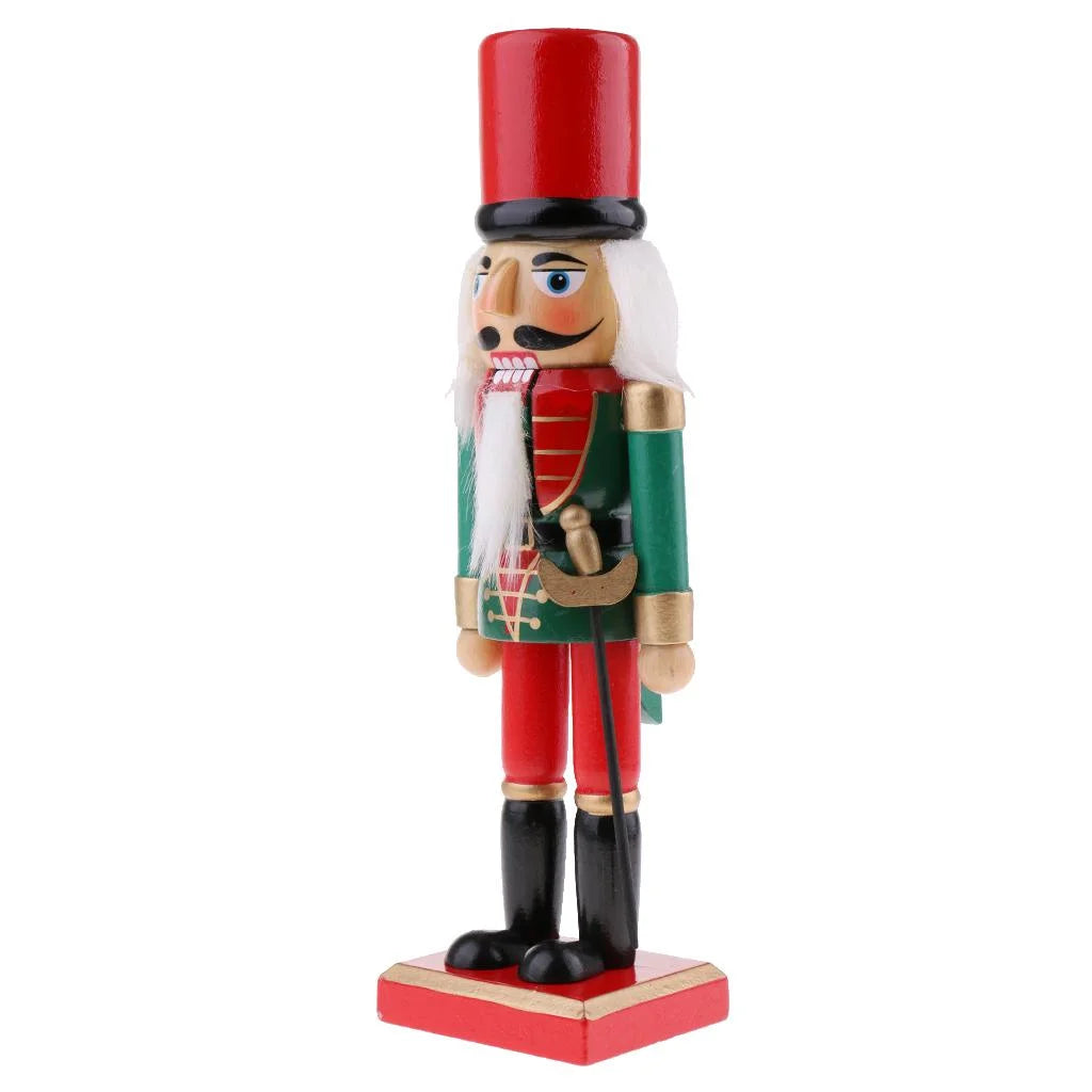 25cm Wooden Nutcracker Christmas Ornaments D5250