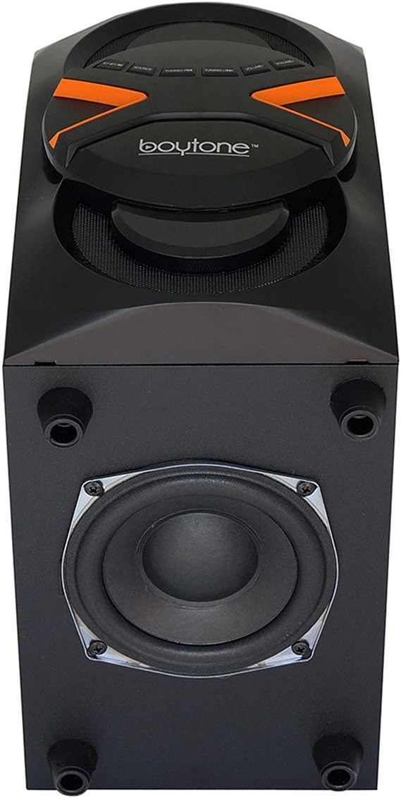 2.1 Bluetooth Home Audio Speaker System with FM Radio, USB Ports, Remote Control X74200