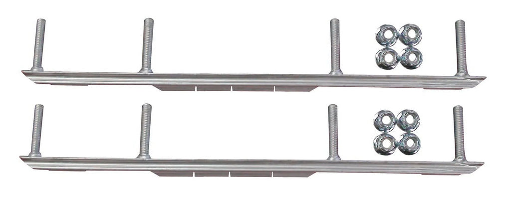 Green BX Snowmobile Skis Complete Kit C53402