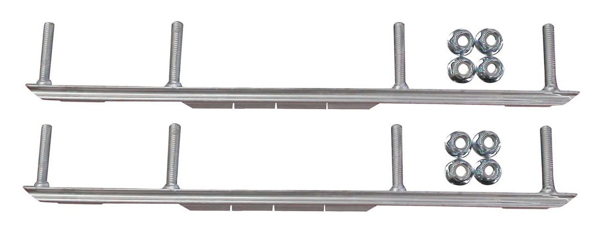 Green BX Snowmobile Skis Complete Kit C53402