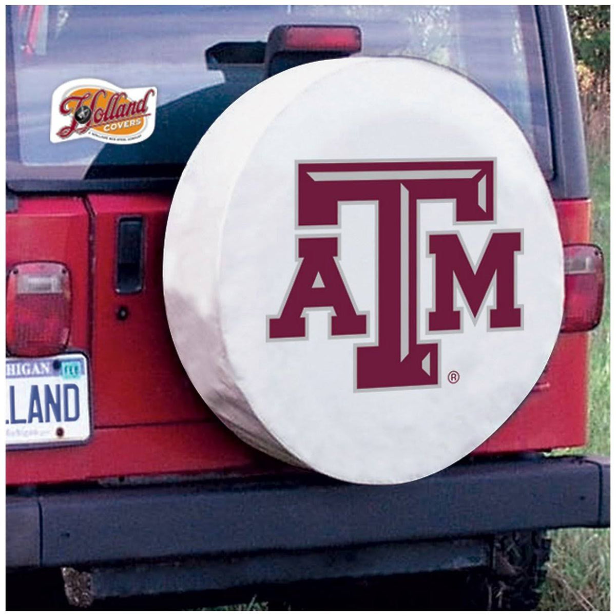 White Tire Cover M324