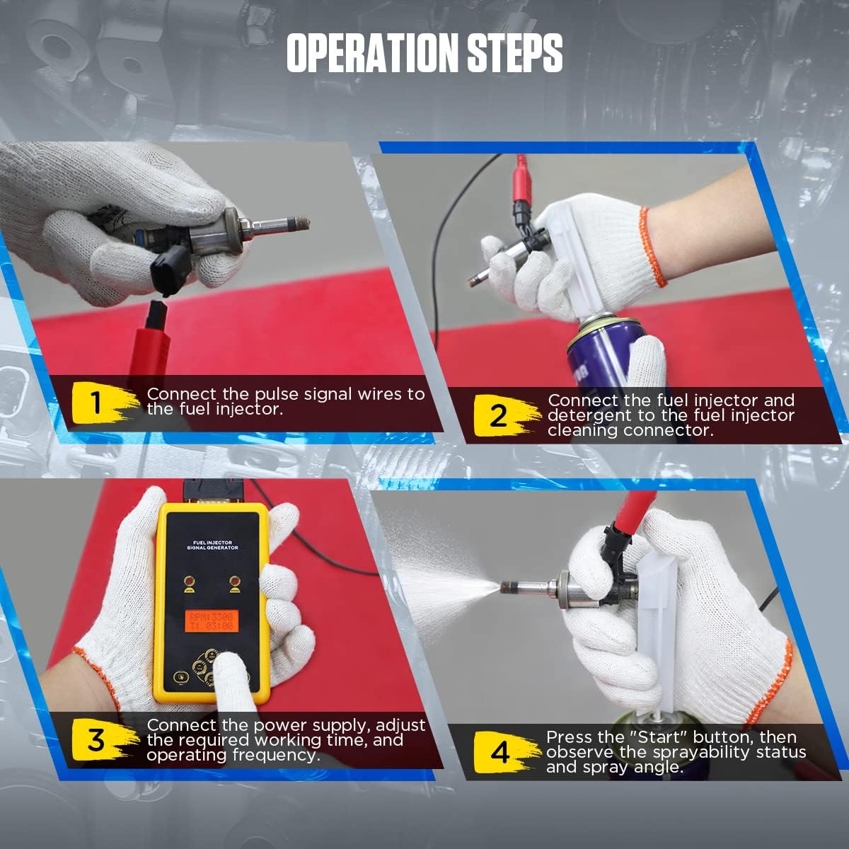 Fuel Injector Signal Generator Fuel Injector Cleaner G2129