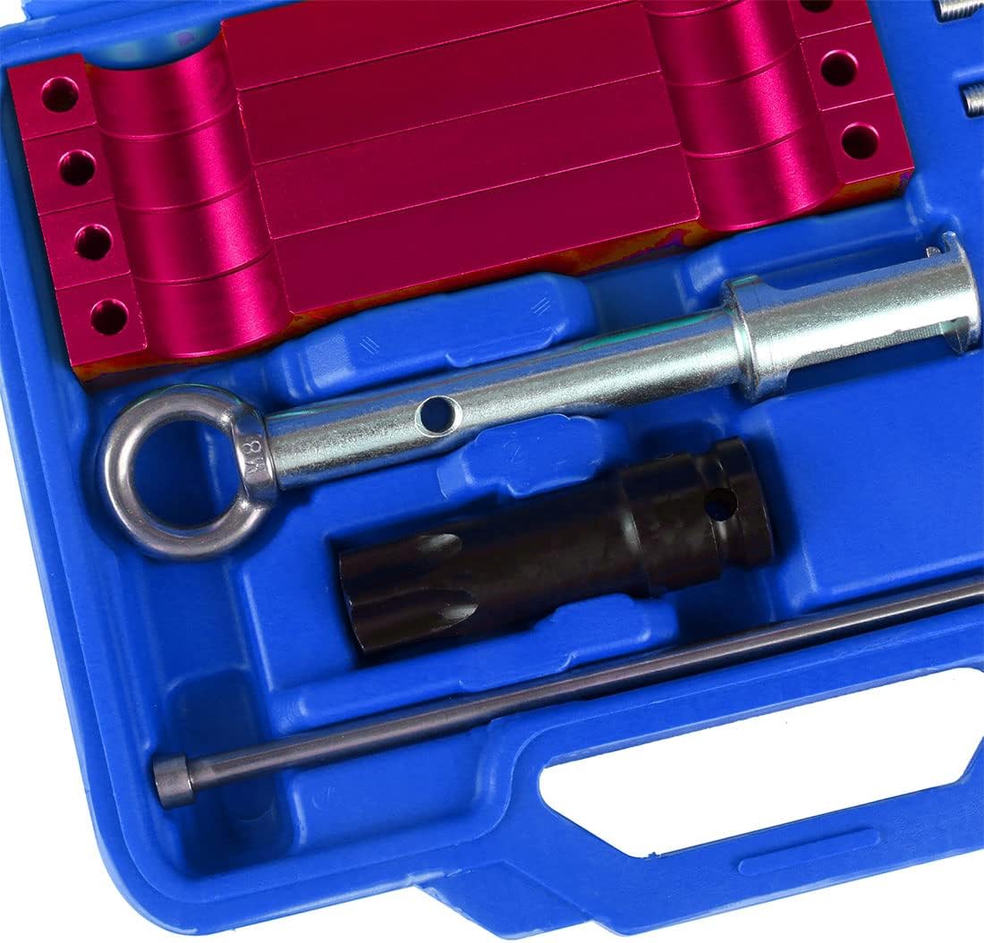 Engine Timing Tool Kit Set with T100 and Injector Removal Puller Tool Pack of 2 Y2537