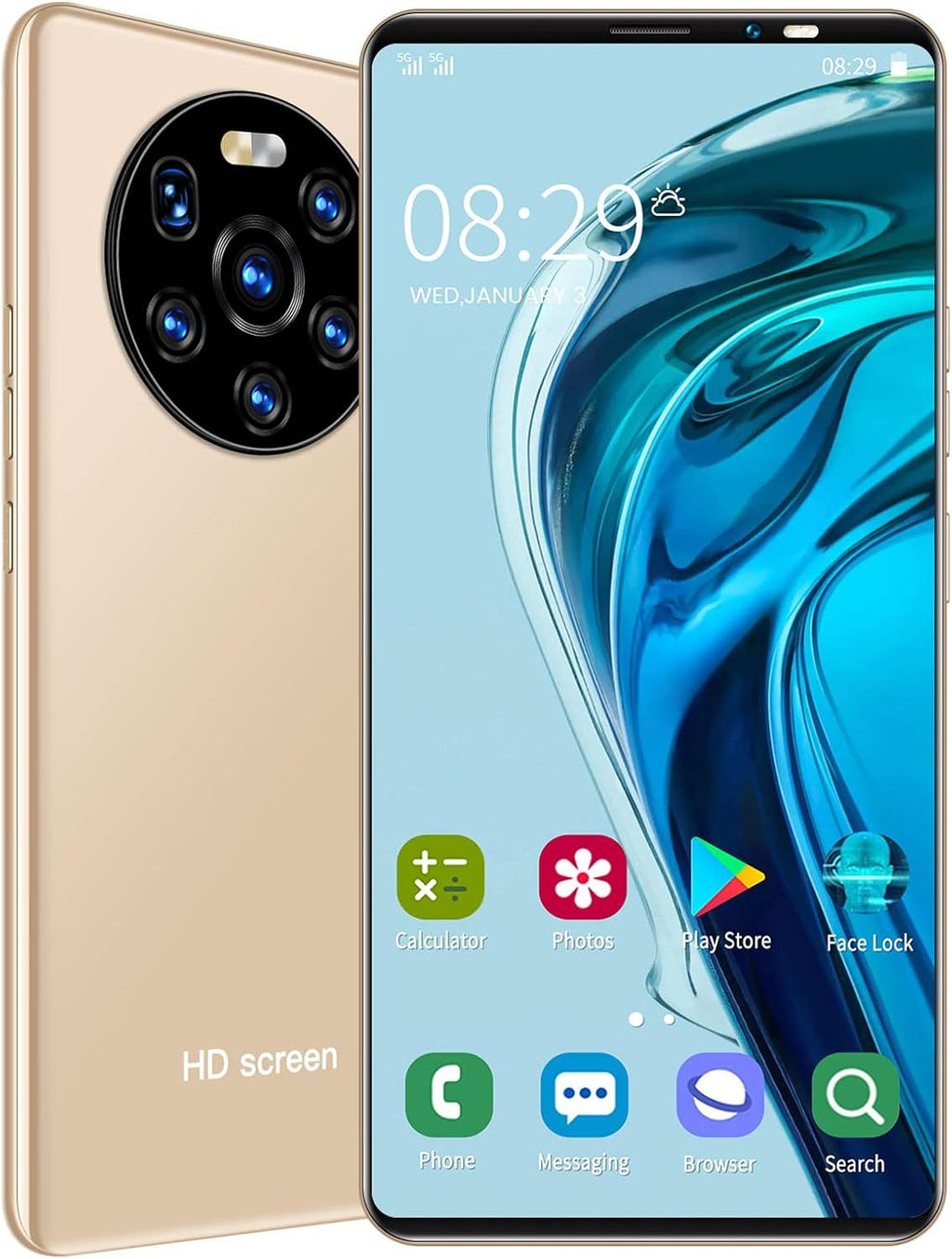 Gold Unlocked Smartphone Q187907
