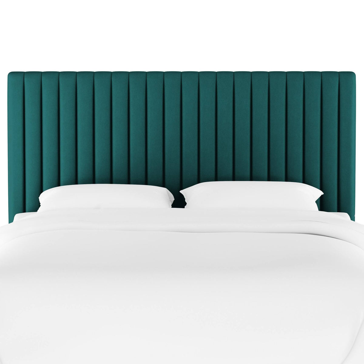 Queen Headboard Velvet Teal L20636