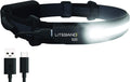 Wide-Beam LED Headlamp, 520 Lumens, Rechargeable, USB-C, Red LED Mode I3083