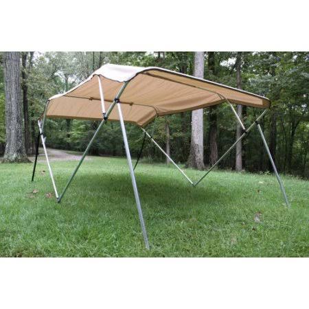 Beige/Tan 4 Bow Bimini Top C9799