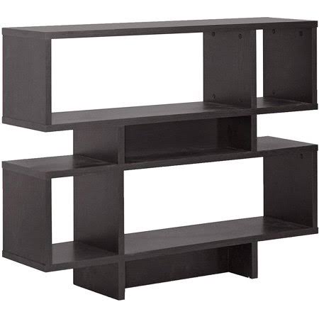 4-Level Dark Brown Bookshelf Y1913