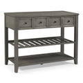 Solid Wood 2-Drawer Buffet W429