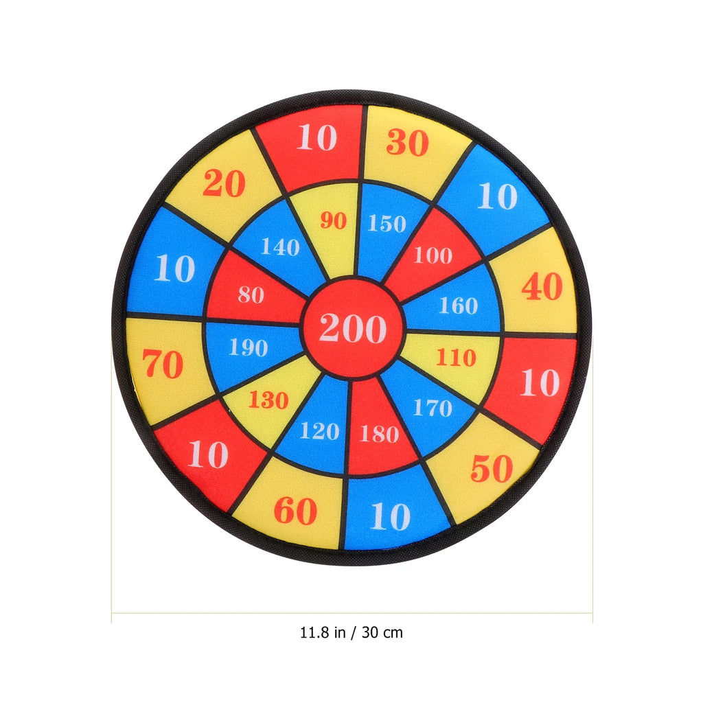 13Pcs Kids Sticky Balls Darts Board Toys J270