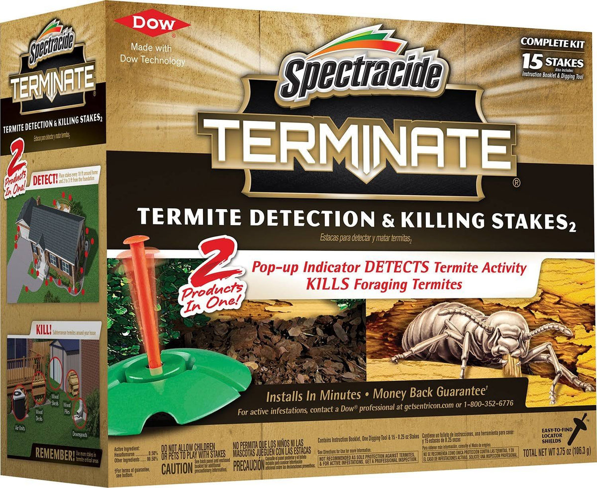 15-Count Termite Detection and Killing Stakes E9211