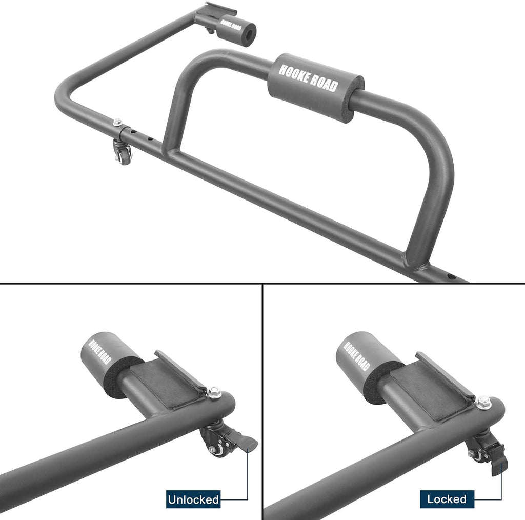 Hard Top Stand Cart Roof Storage Sliding Rack N613523