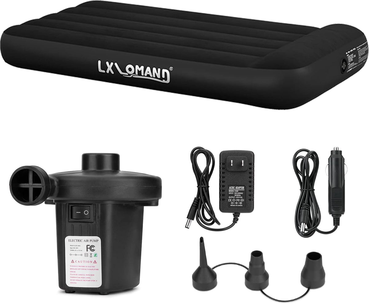 Twin Size Inflatable Air Mattress with Electric Air Pump V3182