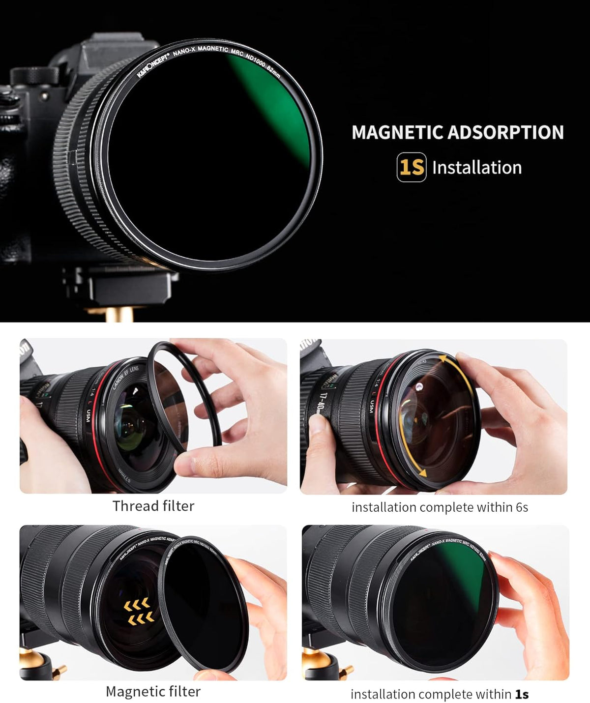 72mm ND1000 Lens Filter G9067