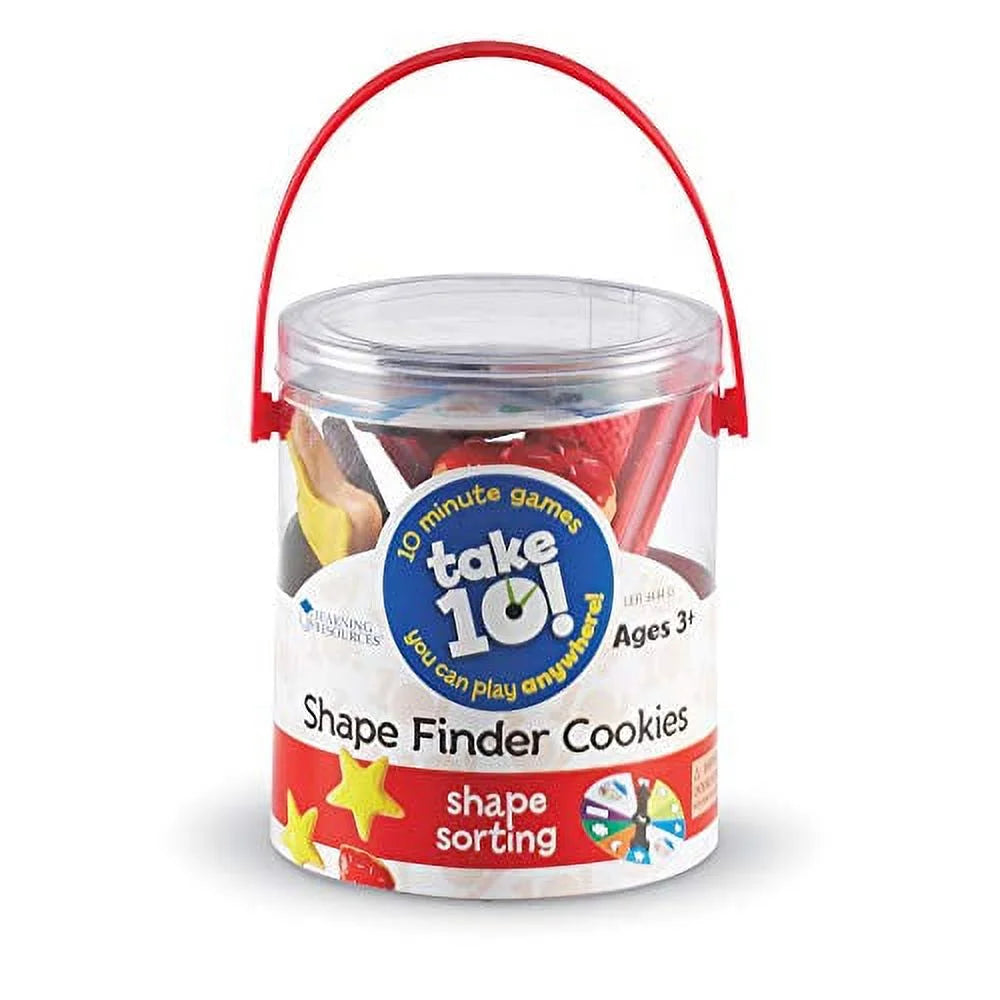 Shape Finders Cookies Preschool Toys, 25 Pieces T92022